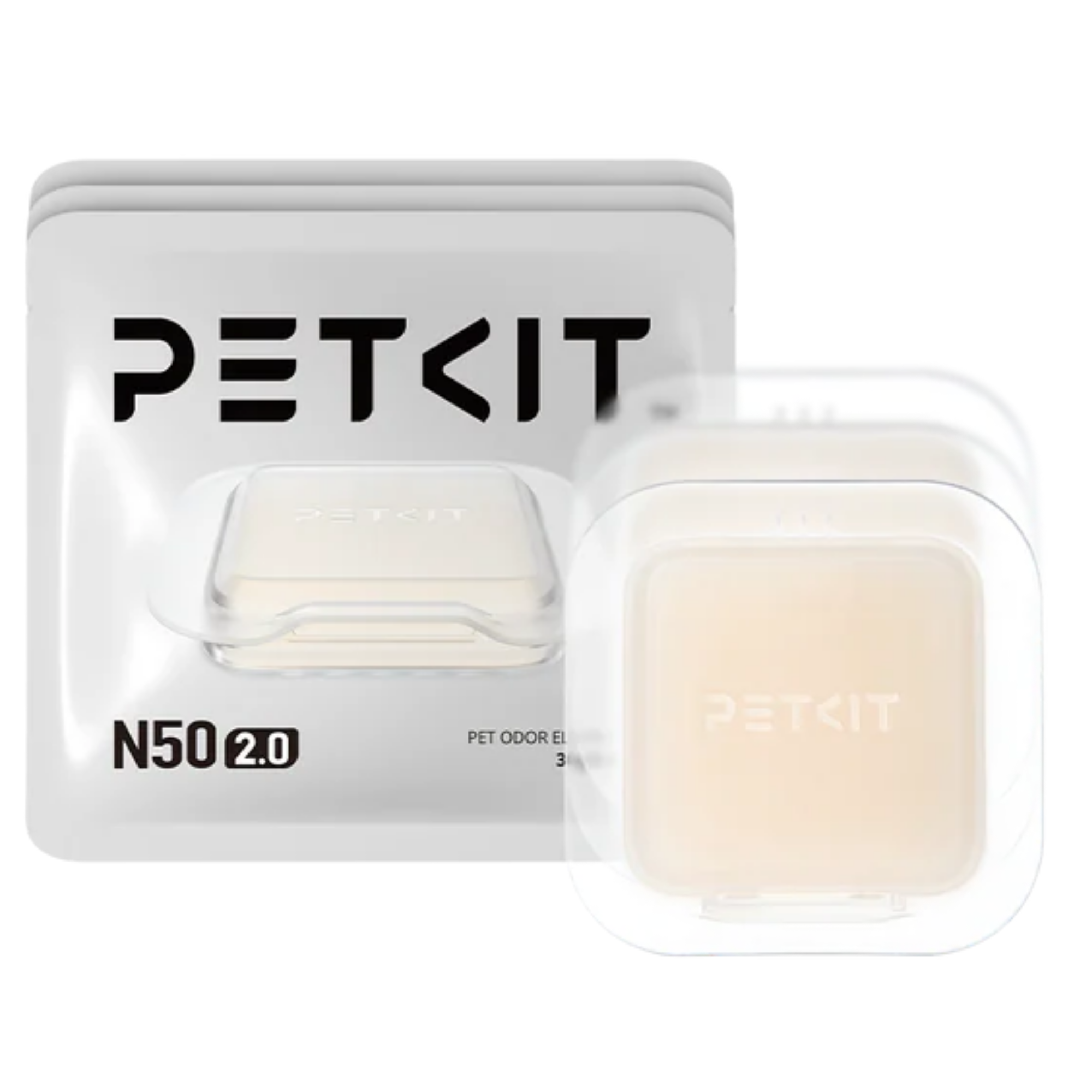 PETKIT N50 2.0 Pet Odor Eliminator 3-Pack Compatible with PuraMax, PuraMax 2, Purobot Max Pro & Max Pro 2