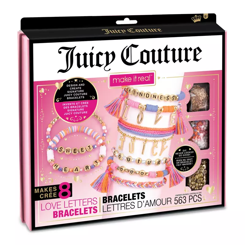 Make It Real Juicy Couture Love Letters Bracelets
