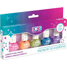 Make It Real Confetti Nail Polish 5pk