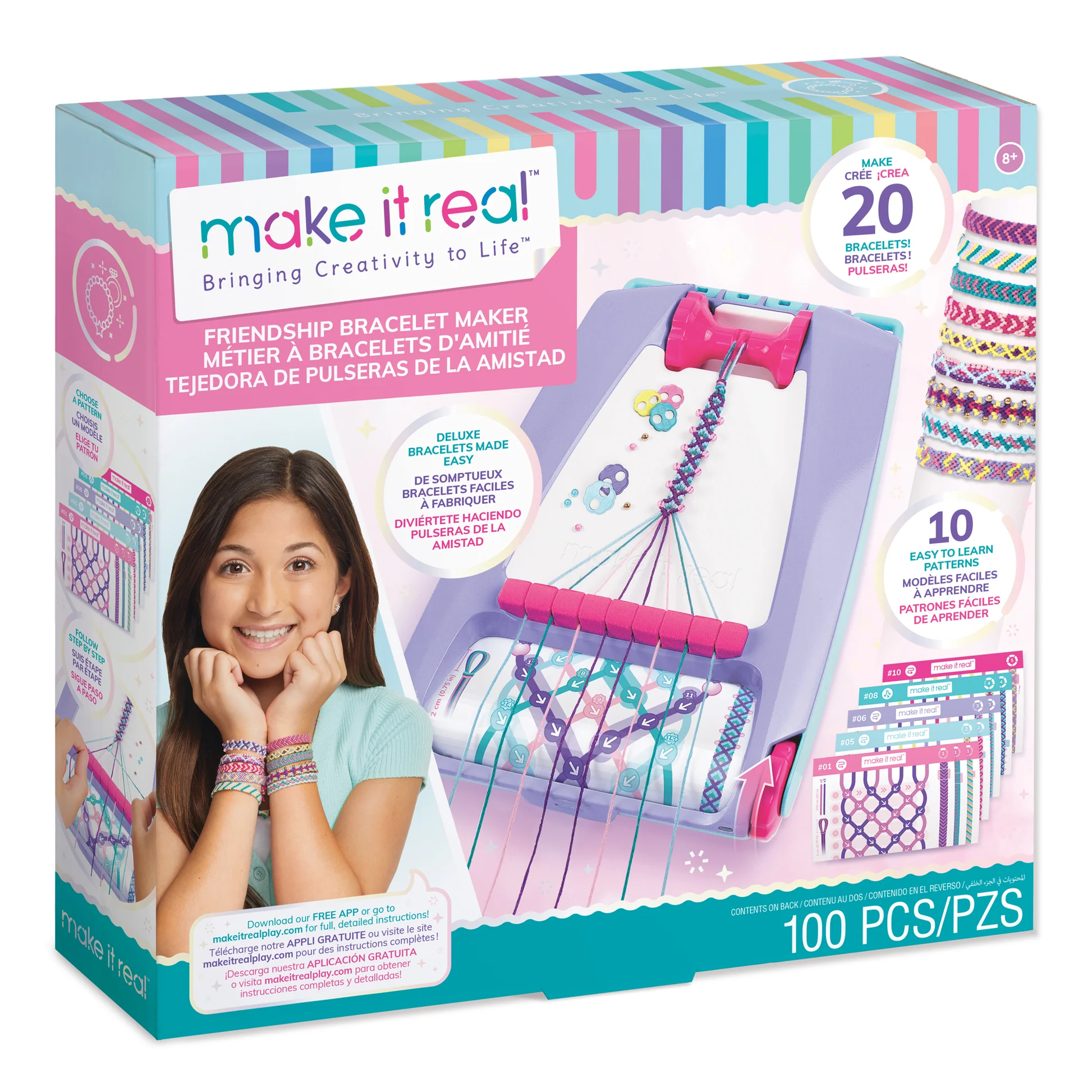 Make It Real Friendship Bracelet Maker Kit
