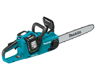 MAKITA BRUSHLESS CORDLESS CHAINSAW, 14"