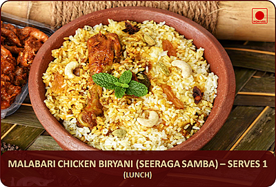 Malabari Chicken Biryani - 750 Gms