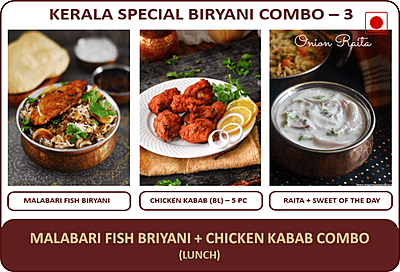 Malabari Fish Biryani Combo