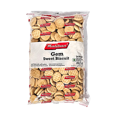 26319 Maliban Gem Biscuits 200g X 30