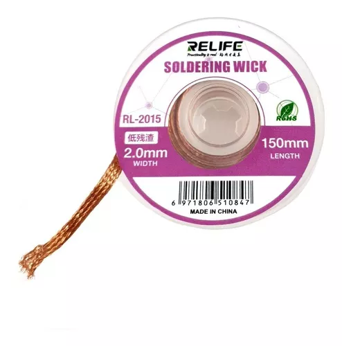 Malla de Soldar Relife RL-2015 2mm