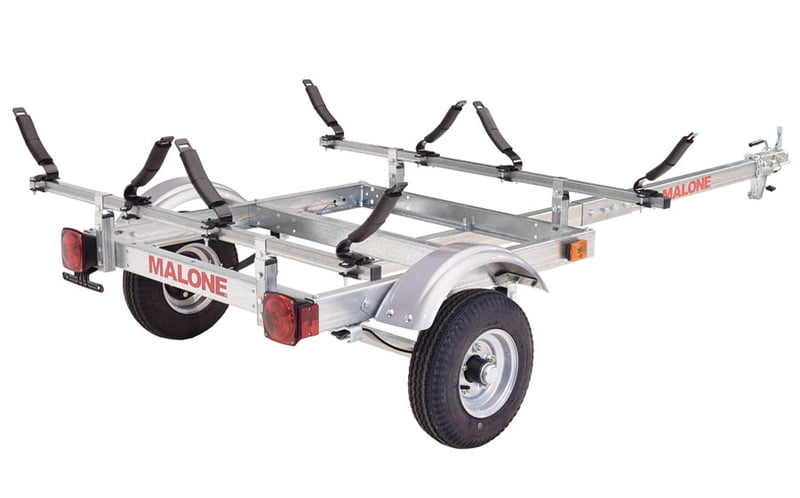 Malone EcoLight 2 Kayak Trailer Package (2 V-Racks) Malone EcoLight 2 Kayak Trailer Package (2 V-Racks)