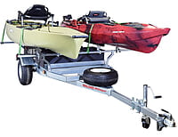 Malone MegaSport 2 Kayak Trailer Pkg (Spare Tire, 2 Sets Bunks, Storage Basket & Drawer) Malone MegaSport 2 Kayak Trailer Pkg (Spare Tire, 2 Sets Bunks, Storage Basket & Drawer)