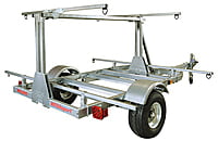 Malone MegaSport Low Bed Trailer w/2nd Tier Malone MegaSport Low Bed Trailer w/2nd Tier