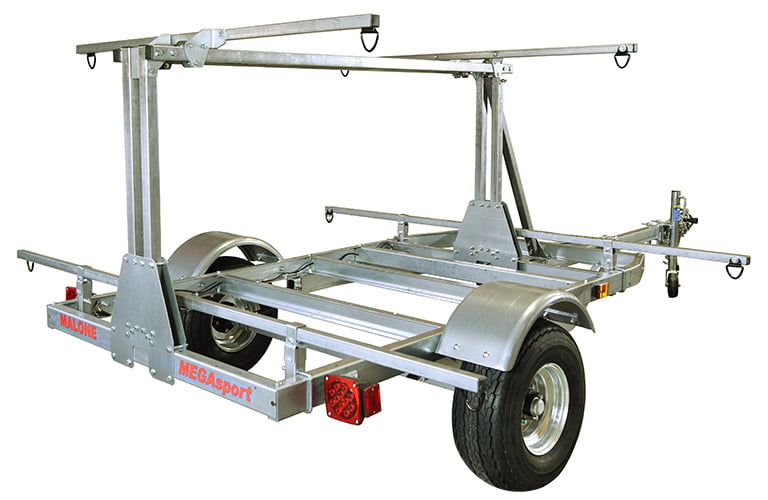 Malone MegaSport Low Bed Trailer w/2nd Tier Malone MegaSport Low Bed Trailer w/2nd Tier