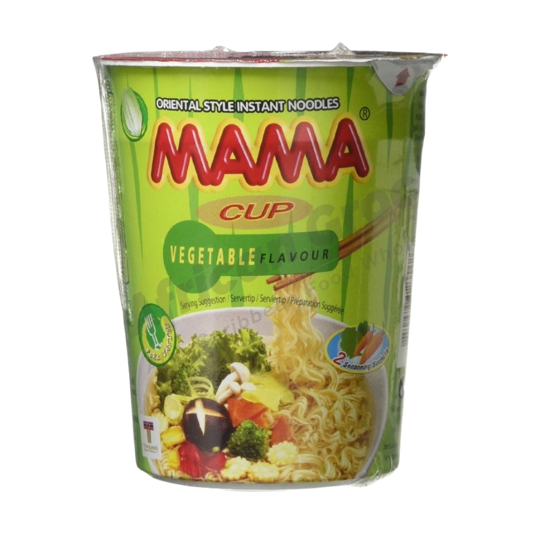24716 Mama Cup Vegetable Noodle 70g X 12