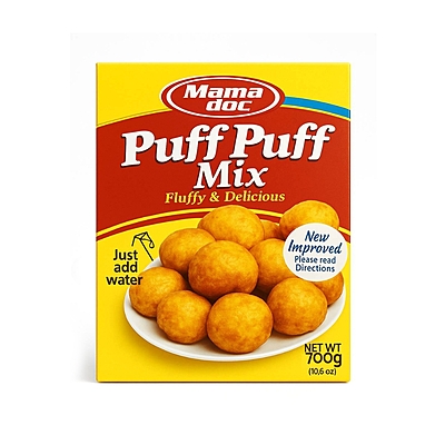 25456     Mama Doc Puff Puff Mix 700g X 12