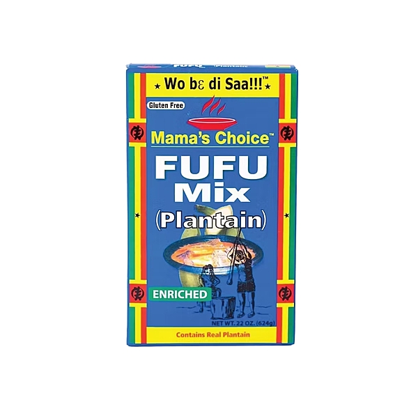 25623     Mamas Choice Plantain Fufu 624g X 24