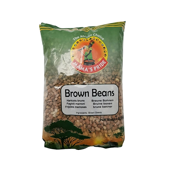 10085 Mamas Pride Brown Beans 1.5kg X 6