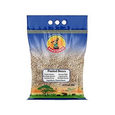 10088 Mamas Pride Peeled Beans 4kg X 5