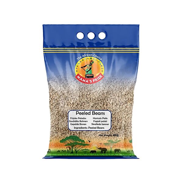 10088 Mamas Pride Peeled Beans 4kg X 5