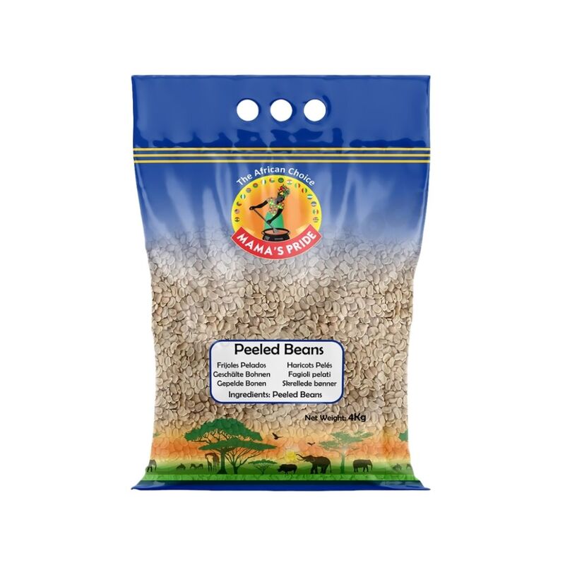 10088 Mamas Pride Peeled Beans 4kg X 5