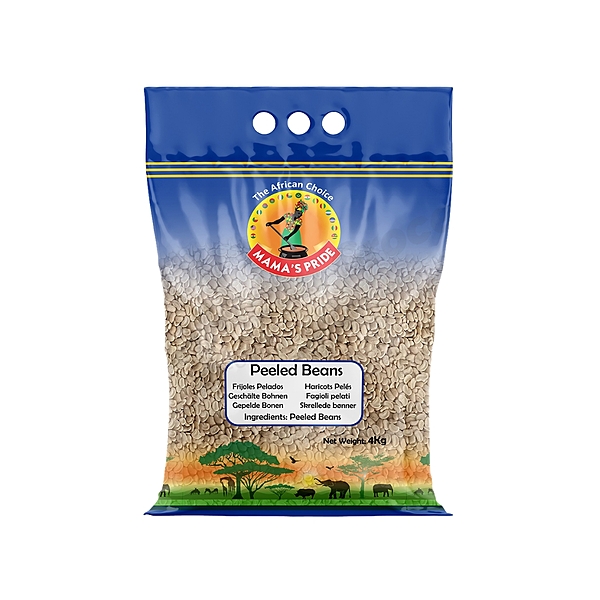 10088 Mamas Pride Peeled Beans 4kg X 5
