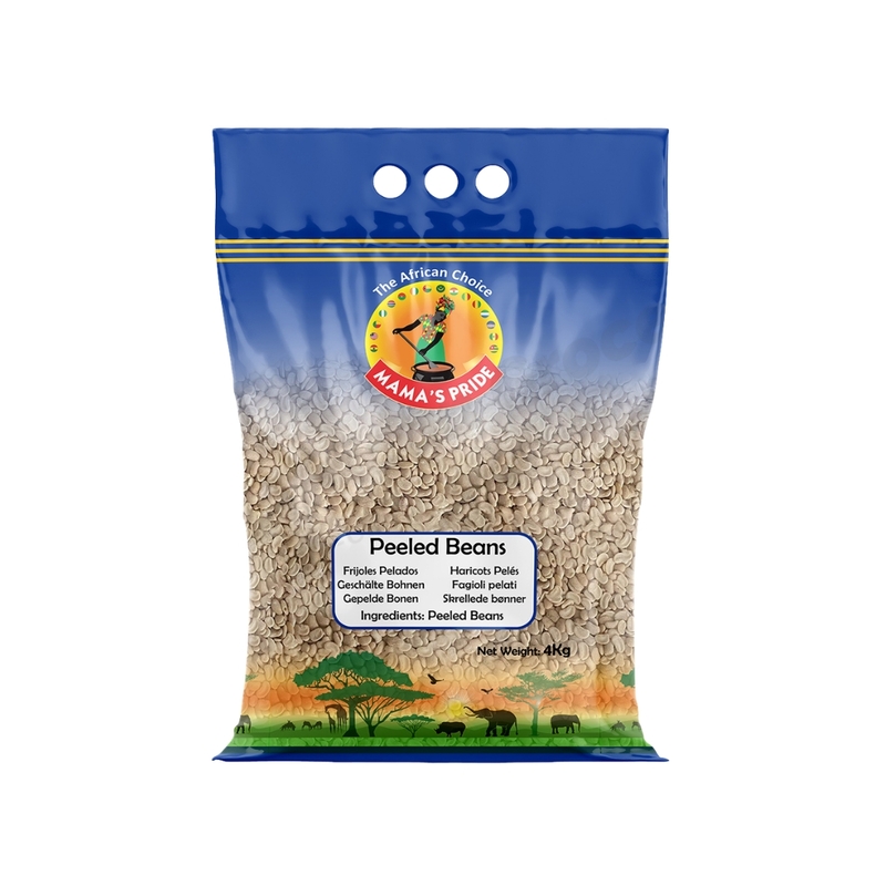 10088 Mamas Pride Peeled Beans 4kg X 5