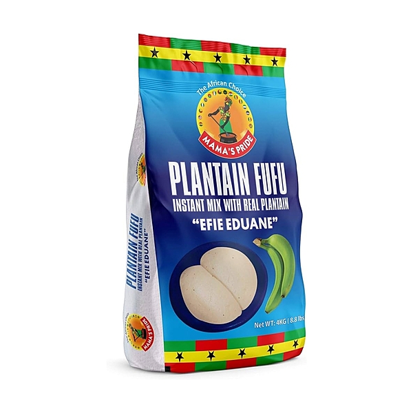 10031     Mamas Pride Plantain Fufu 4kg X 4