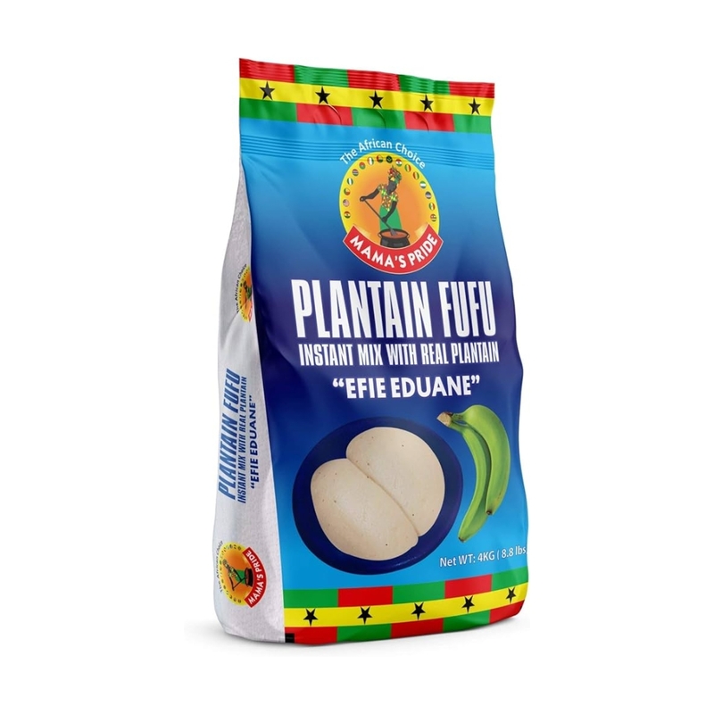 10031 Mamas Pride Plantain Fufu 4kg X 4