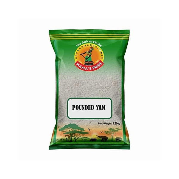 10077     Mamas Pride Pounded Yam 1.5kg X 6