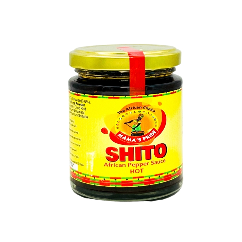 10253 Mamas Pride Shito Chilli Sauce 160g X 12
