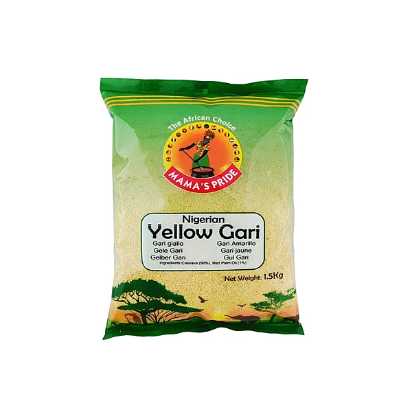 10064     Mamas Pride Yellow Gari 1.5kg X 5