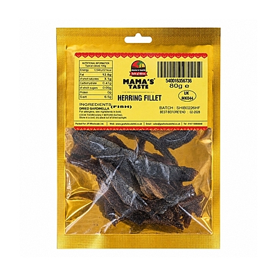 25088 Mamas Taste Herring Fillet 80g X 10
