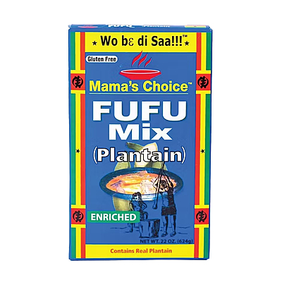 25753 Mamas Choice Plantain Fufu Case 1.5kg X10