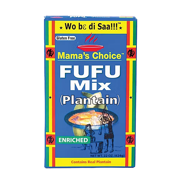 25753     Mamas Choice Plantain Fufu Case 1.5kg X10