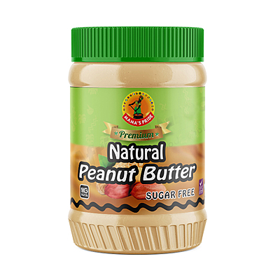 10035 Mamas Pride Natural Peanut Butter 1kg X 6