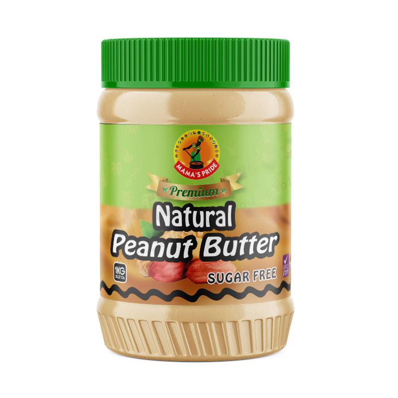 10035 Mamas Pride Natural Peanut Butter 1kg X 6