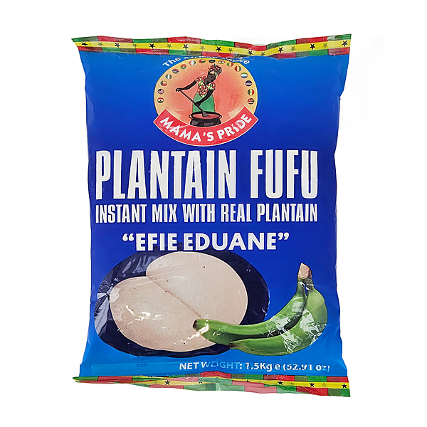 24649     Mamas Pride Plantain Fufu 1.5kg X 6