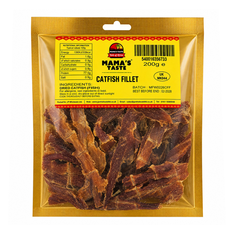 25085 Mamas Taste Catfish Fillet 200g X 10