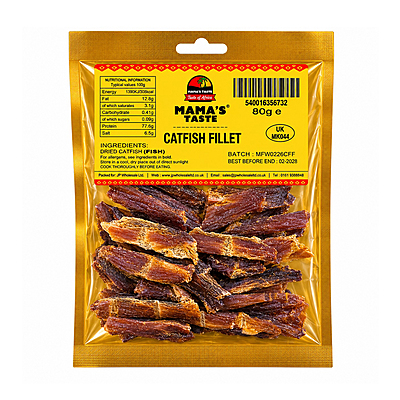 25084 Mamas Taste Catfish Fillet 80g X 10