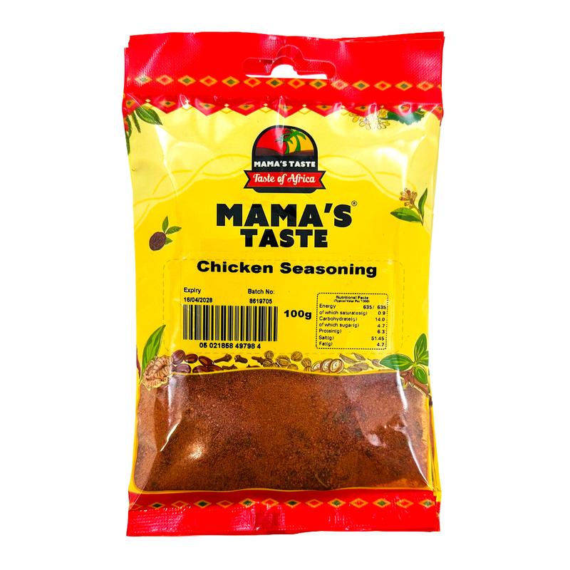 26631 Mamas Taste Chicken Seasoning 100g X 8