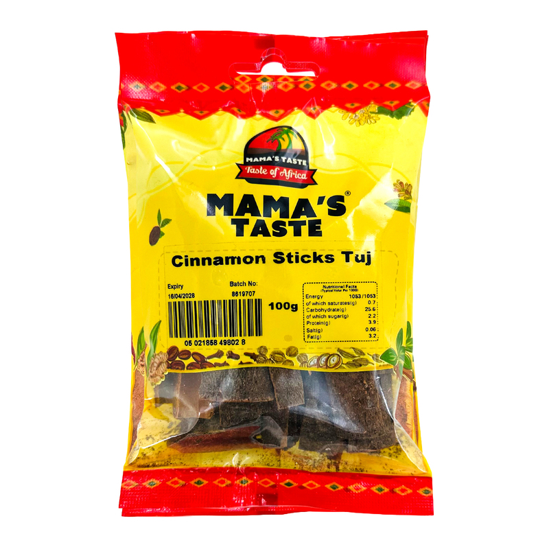26633  Mamas Taste Cinnamon Sticks Tuj 100g X 8