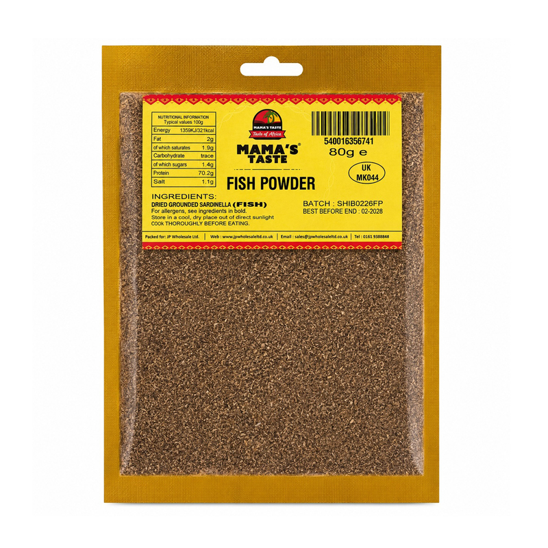 25093 Mamas Taste Fish Powder 80g X 10