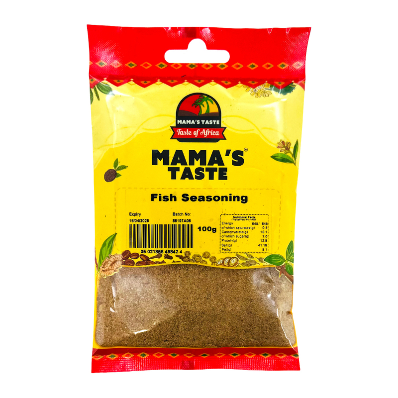 26640 Mamas Taste Fish Seasoning 100g X 8