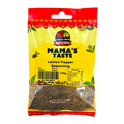 26646 Mamas Taste Lemon Pepper Seasoning 100G X 8