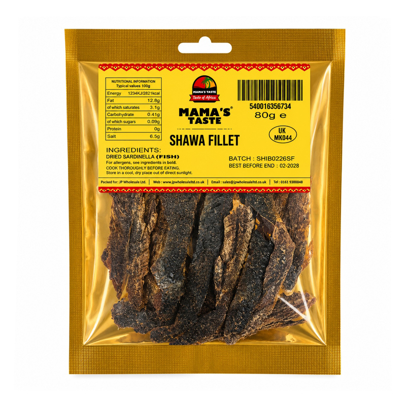 25086 Mamas Taste Shawa Fillet 80g X 10