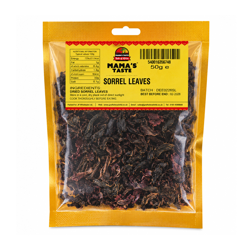 25100 Mamas Taste Sorrel Leaves 50g X 10