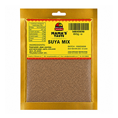 25111 Mamas Taste Suya Mix 80g X 10