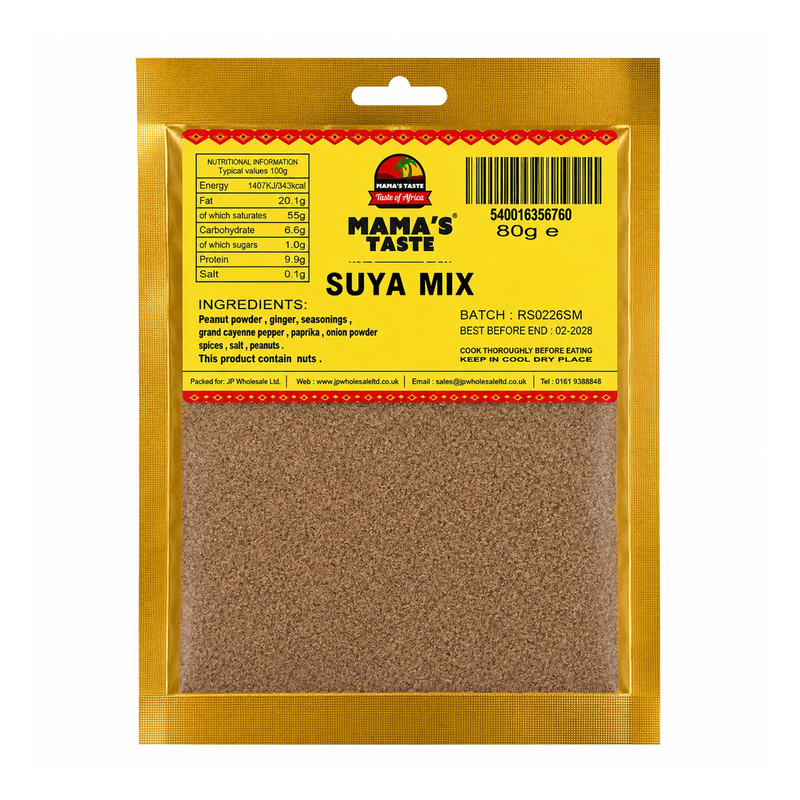 25111 Mamas Taste Suya Mix 80g X 10