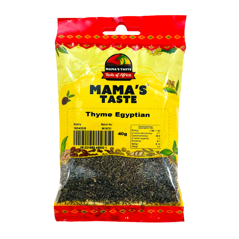 26651 Mamas Taste Thyme Egyptian 40g X 8