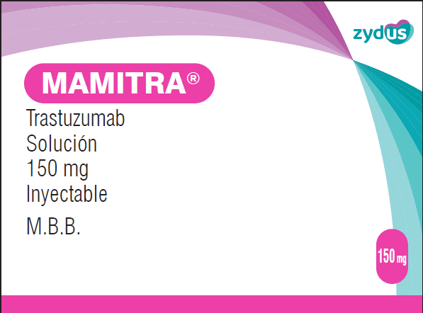 MAMITRA (Trastuzumab) Solución 150 mg 7.2 mL