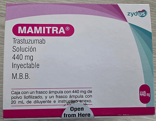 MAMITRA (Trastuzumab) Solución 440 mg