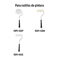 Maneral para mini-rodillo, 4' x 7 mm - MAROD-371 / 10742