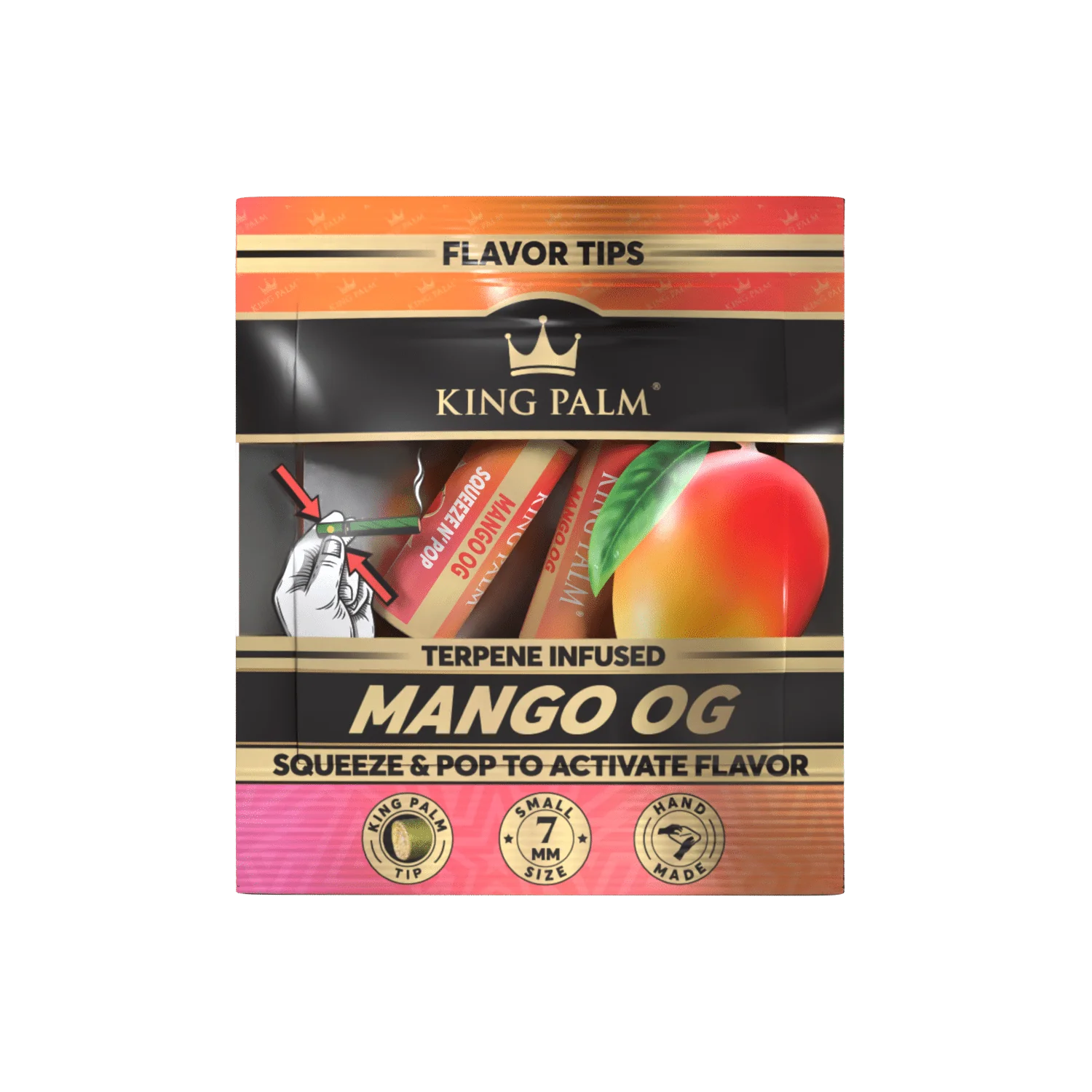 King Palm 2 Filters 7mm - Mango OG