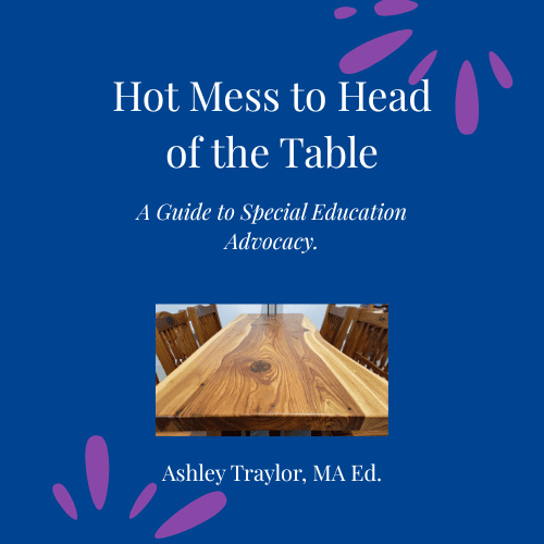 Hot Mess to Head of the Table - Advocate Edition: A Guide to Special Education Advocacy